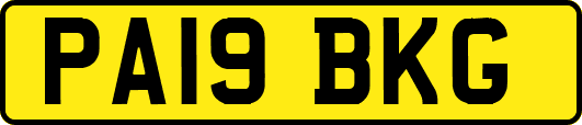 PA19BKG