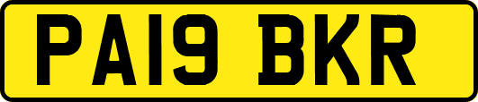 PA19BKR