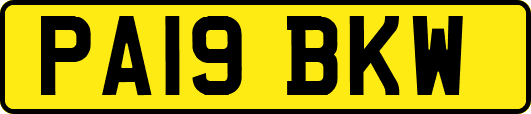 PA19BKW