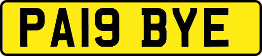 PA19BYE