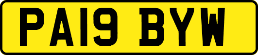 PA19BYW