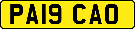 PA19CAO