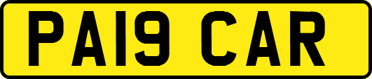 PA19CAR