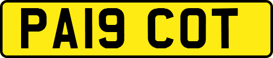 PA19COT