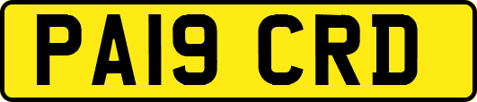 PA19CRD