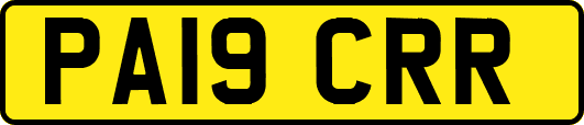 PA19CRR