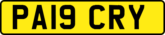 PA19CRY