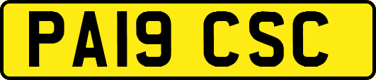 PA19CSC
