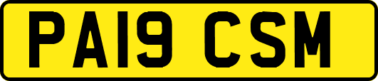 PA19CSM