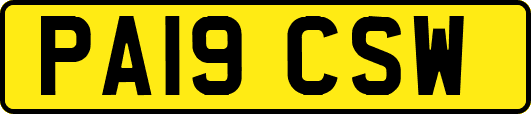 PA19CSW