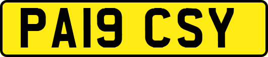 PA19CSY