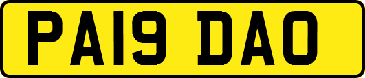 PA19DAO