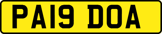 PA19DOA