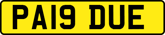 PA19DUE
