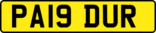PA19DUR