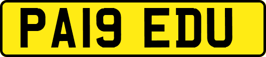 PA19EDU