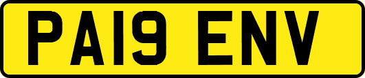 PA19ENV