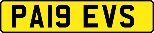 PA19EVS