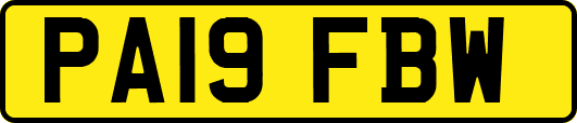 PA19FBW