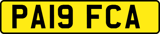 PA19FCA