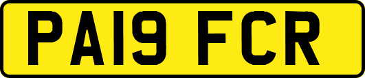 PA19FCR