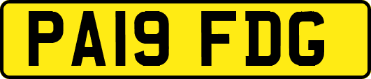 PA19FDG