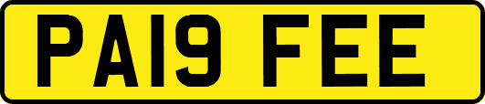 PA19FEE