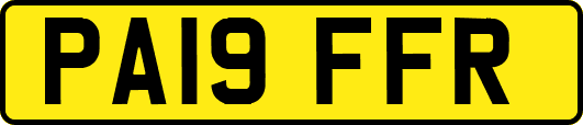 PA19FFR