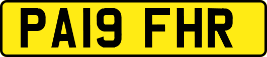 PA19FHR