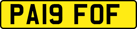 PA19FOF