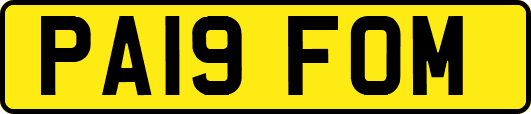 PA19FOM