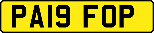 PA19FOP