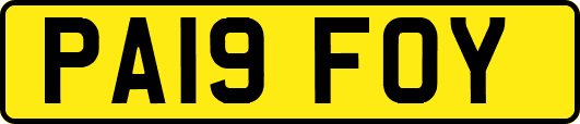 PA19FOY