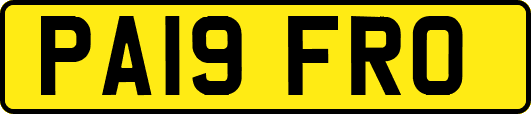 PA19FRO