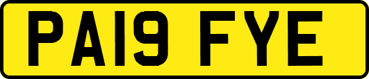 PA19FYE