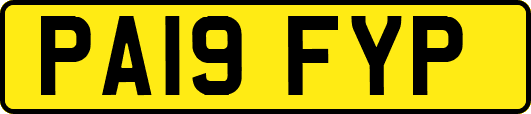 PA19FYP