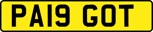 PA19GOT