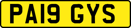 PA19GYS