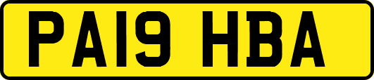 PA19HBA