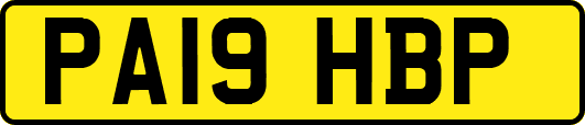 PA19HBP
