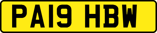 PA19HBW