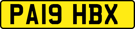 PA19HBX