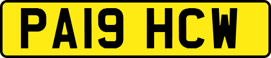 PA19HCW