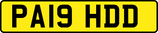 PA19HDD
