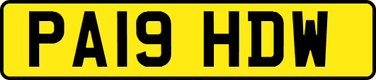 PA19HDW