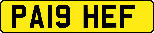 PA19HEF