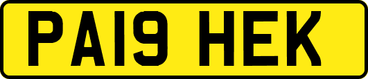 PA19HEK