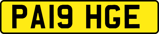 PA19HGE