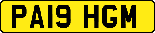 PA19HGM