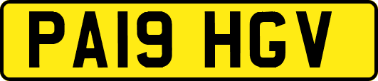 PA19HGV